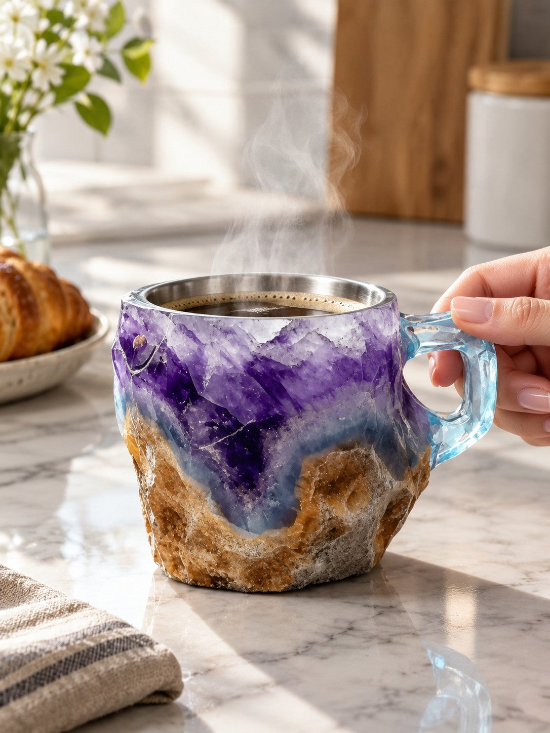 Crystal Coffee Mug