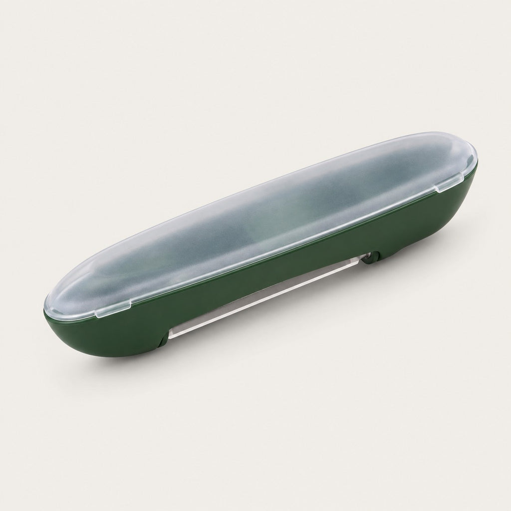 Peeler with Storage Tube