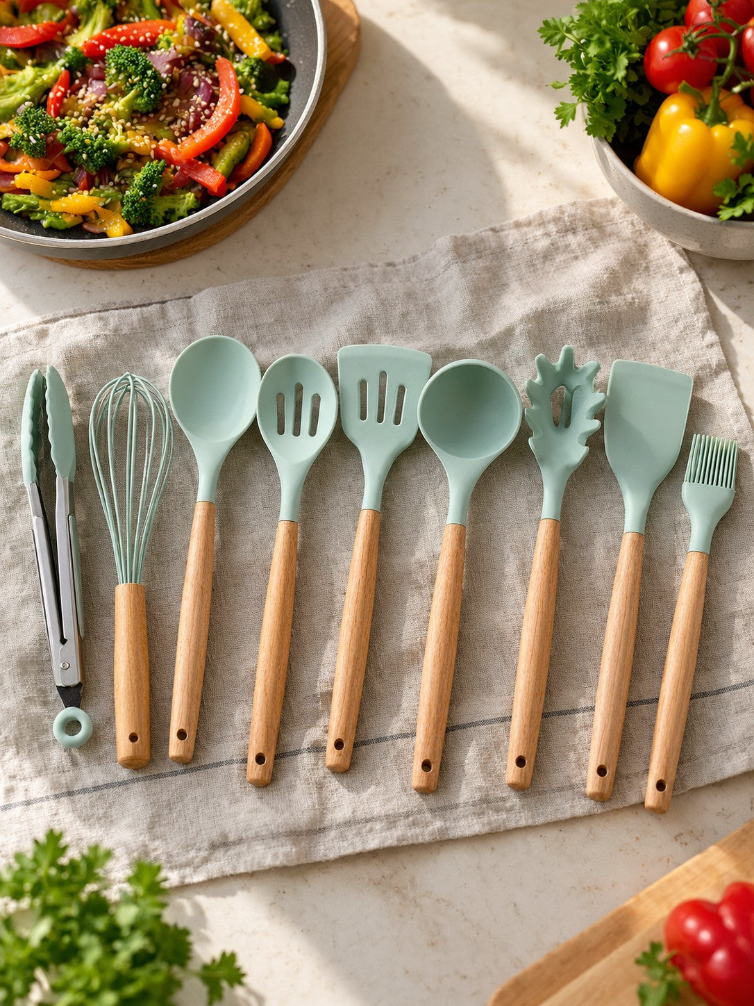 Silicone Utensil Set