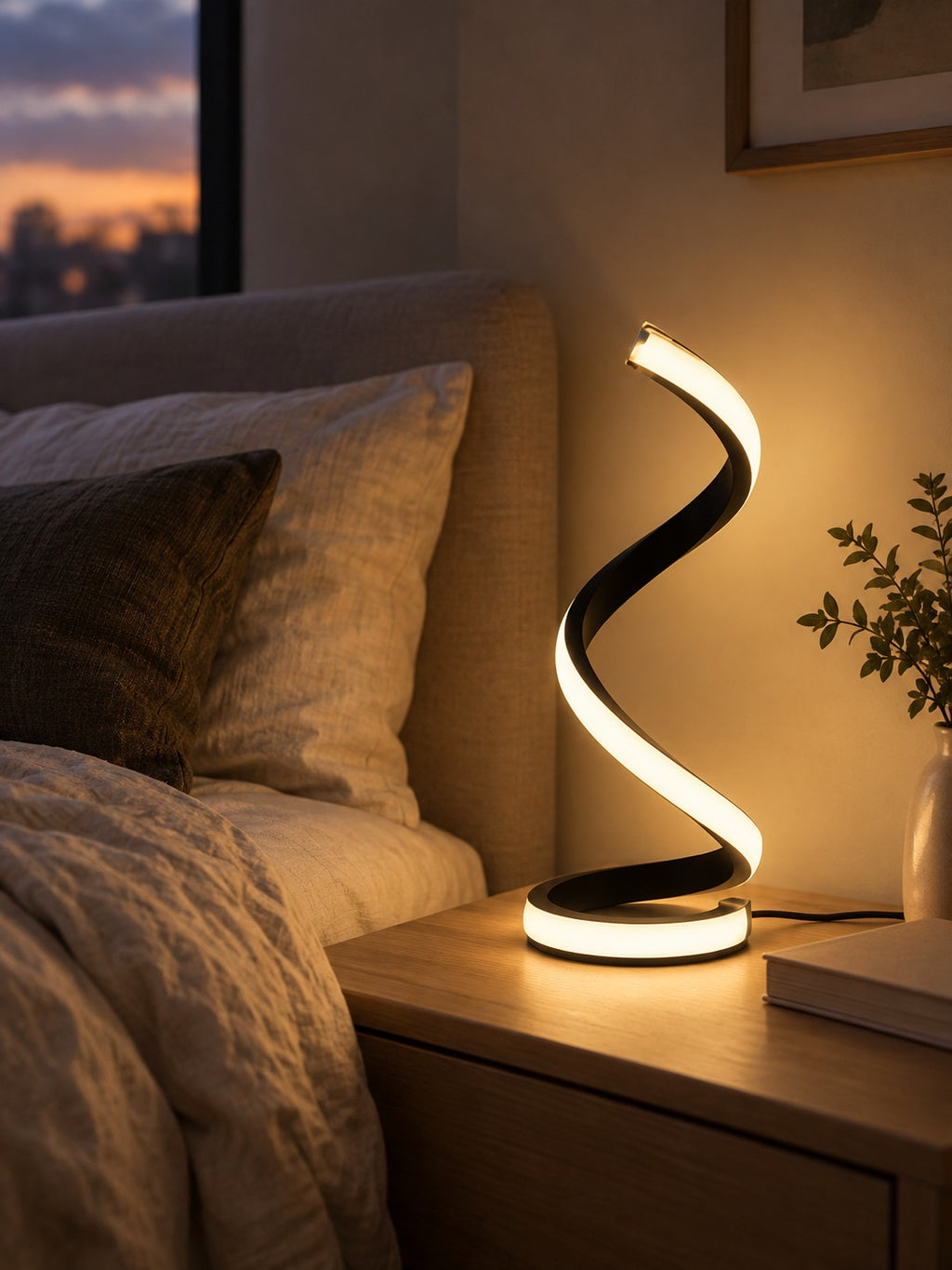 Spiral Table Lamp