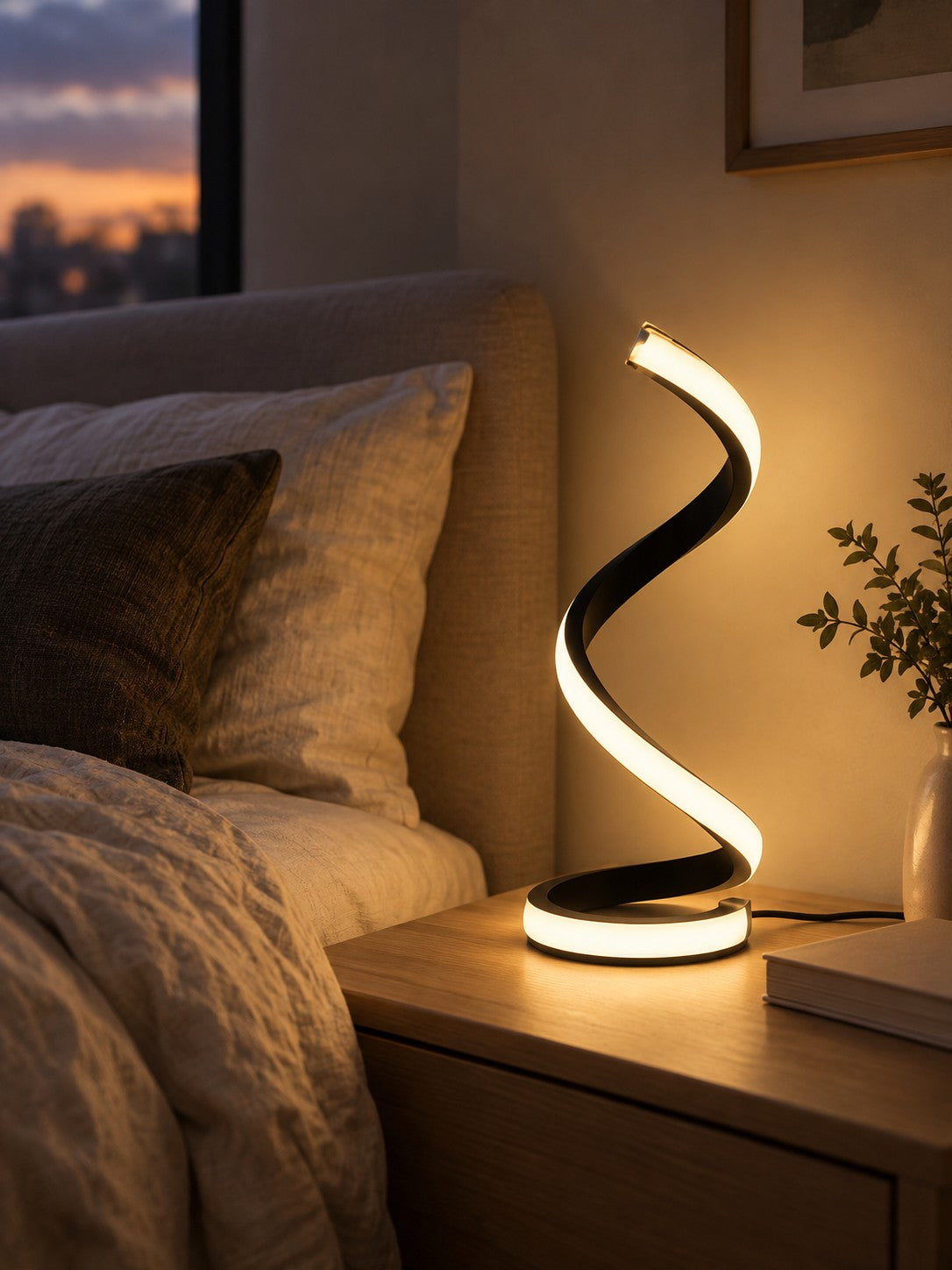 Spiral Table Lamp